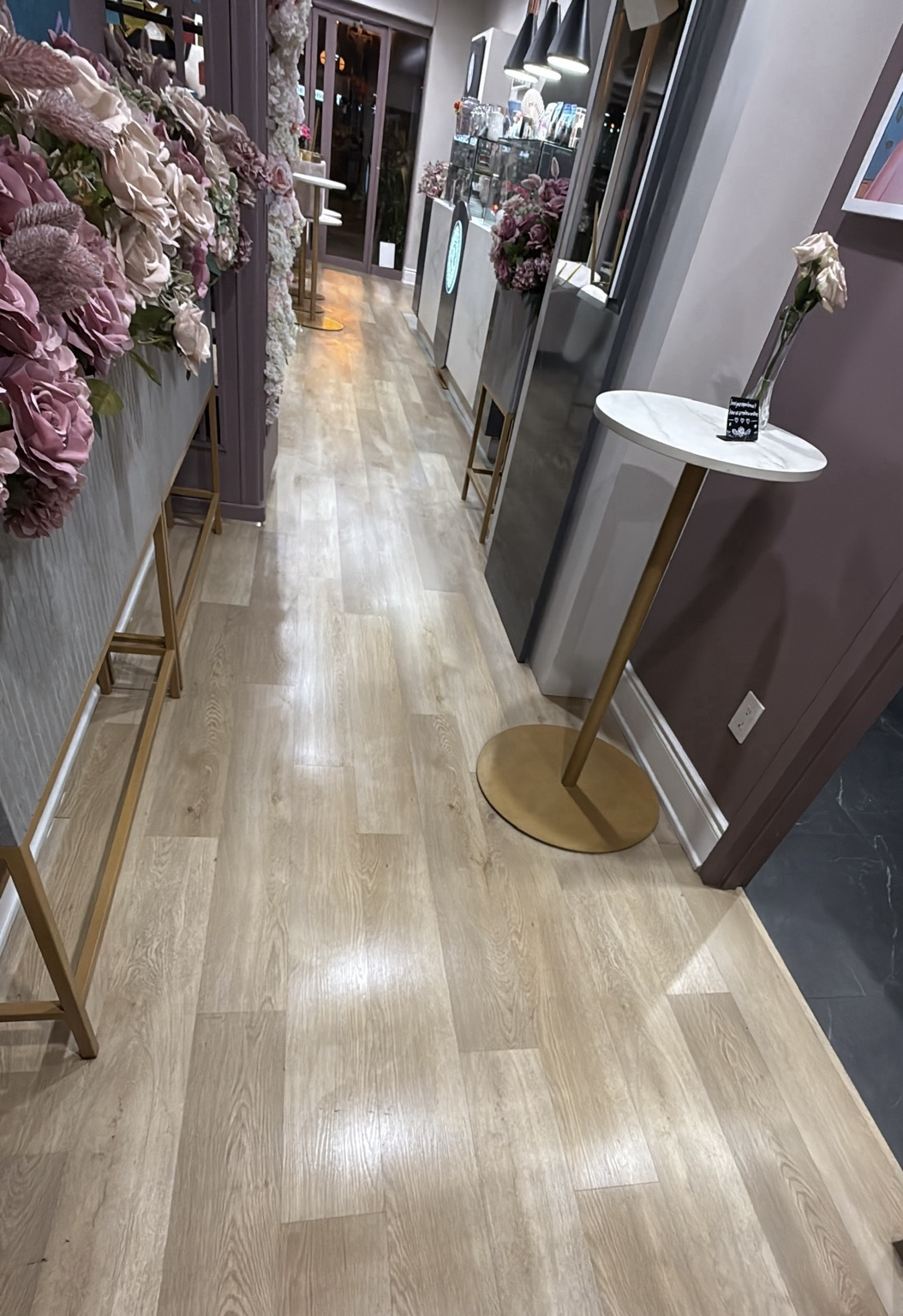 Aman Cleaning Service completed commercial floor
